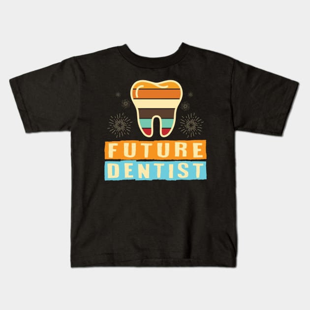 Dental Hypienist Kids T-Shirt by maxcode